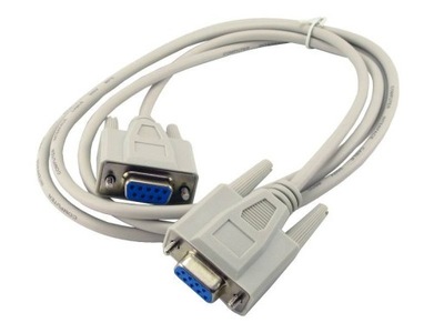 Kabel DB9 1,8 MB F/F Nullmodem null modem KPO2787 komputer/tuner/dekoder