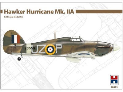 Samolot Hawker Hurricane Mk.IIa 48015 Hobby 2000