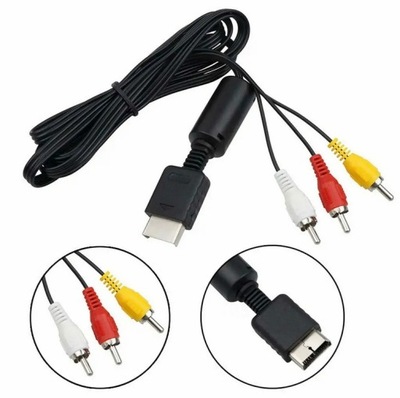 KABEL AV 3x CHINCH DO KONSOLI SONY PS3