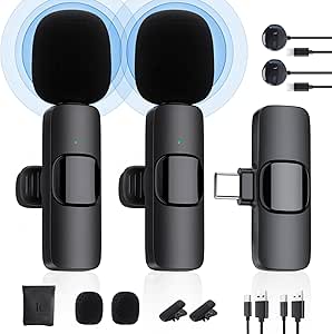 BEZPRZEWODOWY MIKROFON KRAWATOWY USB-C IUMAKEVP K3