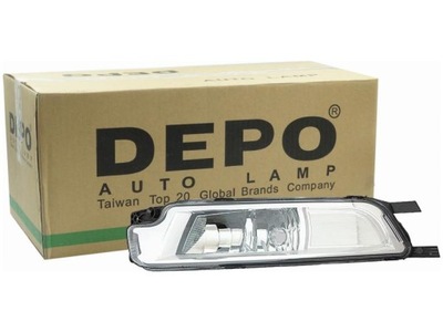 Противотуманная фара противотуманный левый depo 441-2058l-ue фото №1