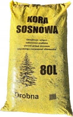 Kora Sosnowa Drobna 2-20 mm 80L Travdar