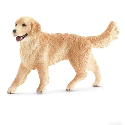 SCHLEICH 16395 FIGURKA PIES RASA GOLDEN RETRIEVER SUCZKA