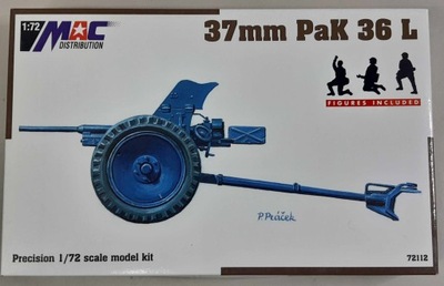 37mm PAK 36L MAC 72112 1/72