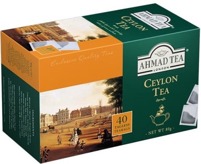 Ahmad Tea - Ceylon Tea - 40tb