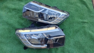 Dacia sandero 2 2 рестайлинг  h7+ led фонари передние фото №1