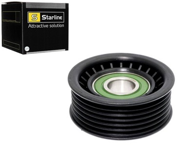 Ролик micro-v направляющая ford mondeo 01 transit 00 starline фото №1