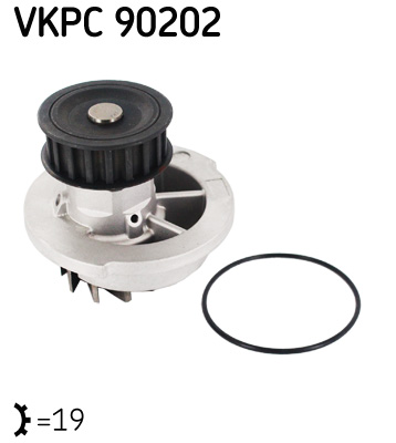 SKF VKPC 90202 НАСОС ВОДИ, ОХОЛОДЖЕННЯ ДВИГУНА