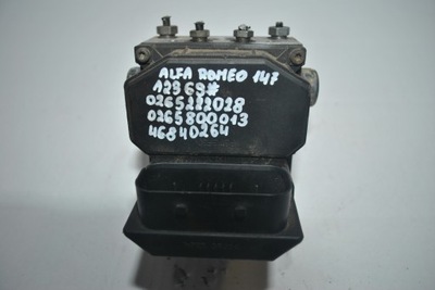 НАСОС ABS ТОРМОЗНОЙ ALFA ROMEO 147 0265222028 46840264 0265800013