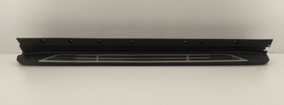 Молдинг поріг накладка права підніжка toyota highlander 19- фото №1