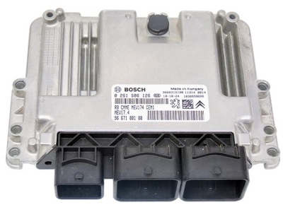 ECU PEUGEOT CITROEN 1.4 VTI 9667100180 0261S06126