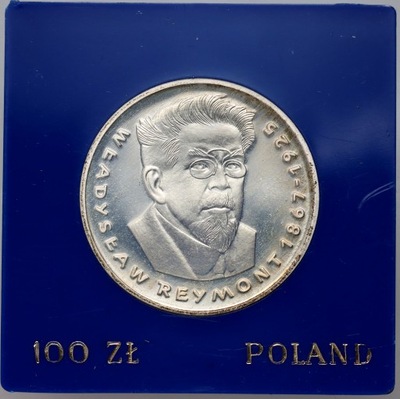 PRL, 100 złotych 1977, Władysław Reymont