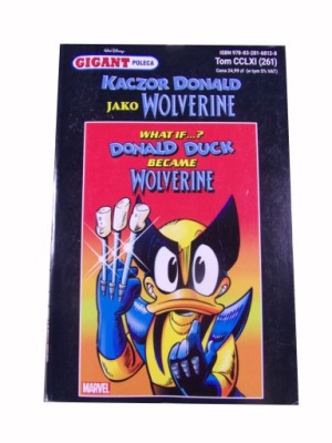 GIGANT POLECA 261. KACZOR DONALD JAKO WOLVERINE