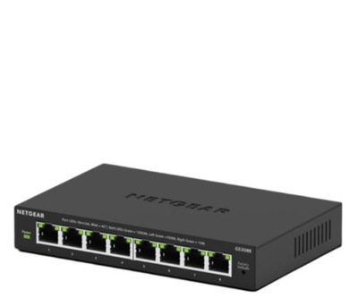 Switch Netgear 8p GS308E (8x10/100/1000Mbit)