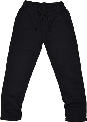 COMFORTLINE BLACK Spodnie z Gumką w Pasie 134/140cm