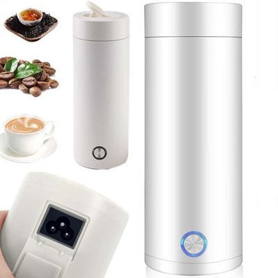 CZAJNIK PODRÓŻNY PRZENOŚNY , TERMOS, CZAJNIK ELEKTRYCZNY 400ML