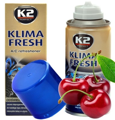 KLIMA FRESH odświeżacz do klimatyzacji WIŚNIA