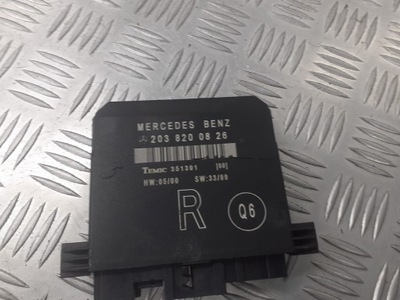 Модуль дверь правый задняя mercedes w203 2038200826 фото №1