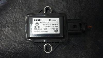 Модуль esp 4f0907637 audi a6 c6 фото №1