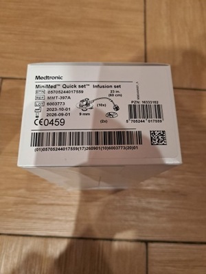 Wkłucia Medtronic MINIMED Quick-Set 9mm / 60cm
