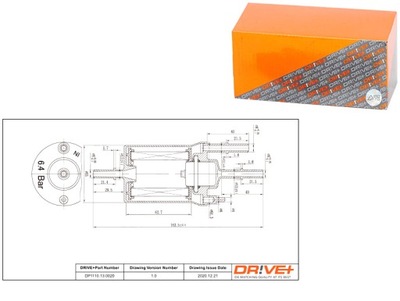 FILTRAS DEGALŲ VOLKSWAGEN BENZINAS 1.0 14-1 7 POLO VAN DRIVE+ 