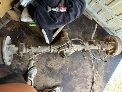 Pathfinder r51 navara d40 2.5dci мост задний bez блокировка 46:13 фото №1