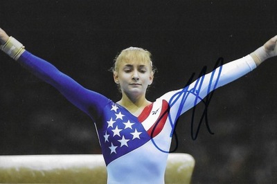 Autograf Shannon Miller, złoto IO, gimnastyka