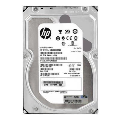 Dysk twardy HP MB2000EBZQC 2TB SATA III 3,5"