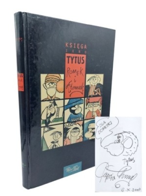 Papcio Chmiel - Tytus Romek i A'Tomek Księga zero AUTOGRAF Papcio Chmiel