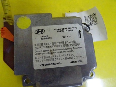 Модуль датчик подушка безпеки hyundai matrix 95910-17200 nr686 фото №1
