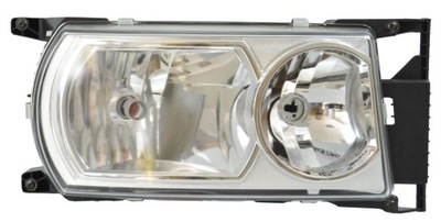 Scania p g r t фара правий лампа права h7/h1 керування механічний łódź фото №1