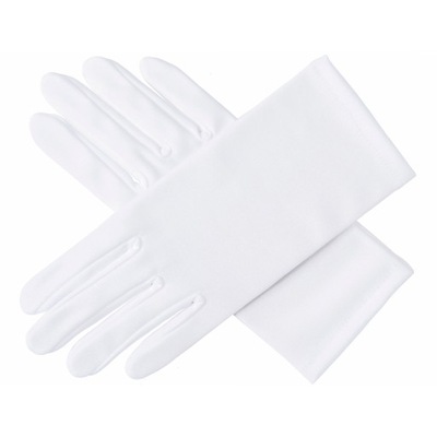 Białe Rękawiczki Komunijne dla Chłopca WEDSON