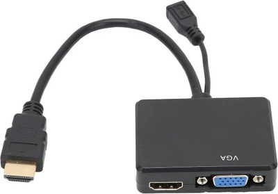 Adapter HDMI do VGA HDMI Rozdzielacz HDMI