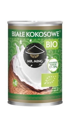 Mleczko kokosowe BIO napój kokosowy 76% kokosa 400ml Mr.Ming