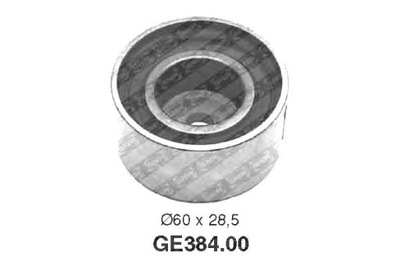 Snr ролик направляющая ремень распределительного вала hyundai coupe, фото №1