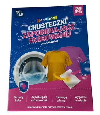 Chusteczki wyłapujące kolor