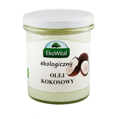 Olej Kokosowy Bezzapachowy Bio 240g EkoWital