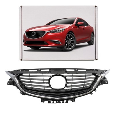 Mazda 6 iii gj 2016-2018 lifting решітка радіатора радіатора решітка радіатора хром g46l50712a фото №1