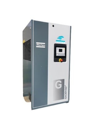 КОМПРЕСОР ГВИНТОВИЙ 30KW +FALOWNIK ATLAS COPCO GA30VSD КОМПРЕСОР 5,8M3 13BAR