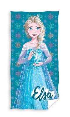 Ręcznik kąpielowy 70X140 Kraina Lodu Frozen Elsa