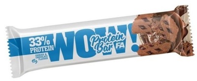 FA WOW protein Bar 45g CIASTECZKO CZEKOLADA BATON PROTEINOWY BIAŁKOWY