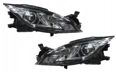 Комплект фары mazda 6 gh 2007-2009 фото №1