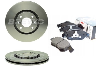 DISCOS + ZAPATAS DE FRENAPARA PARA CITROEN PEUGEOT DS C4 BERLINGO C3 CACTUS DS4  