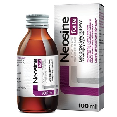 Neosine Forte syrop 0,5 g/5ml 100 ml