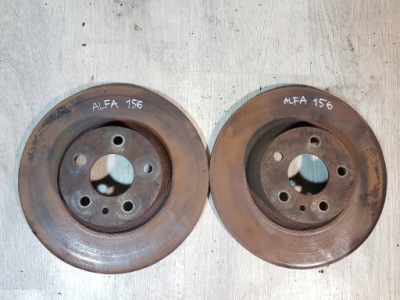 Тормозные диски перед передние комплект alfa romeo 156 фото №1