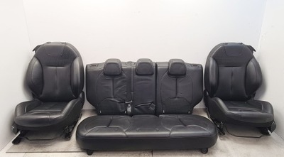 Citroen ds3 сиденья заднее сиденье кожа подогрев фото №1