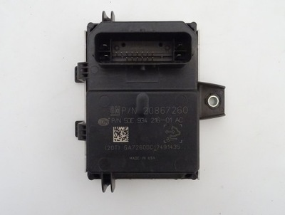 2010-2015 camaro 3.6 модуль блок керування насоса пального фото №1