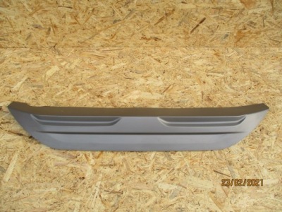 Hyundai kona спойлер дифузор бампер задня 17- фото №1