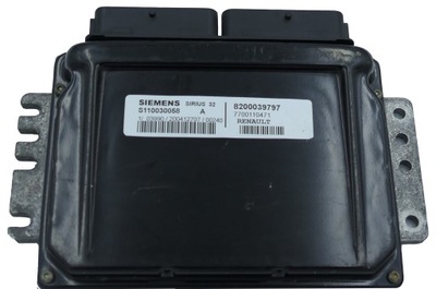Блок управления renault s110030058a 8200039797 sirius32 фото №1