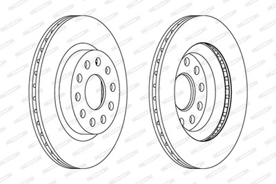 DISKU STABDŽIŲ PREMIER COAT+ DISC DDF1223C 